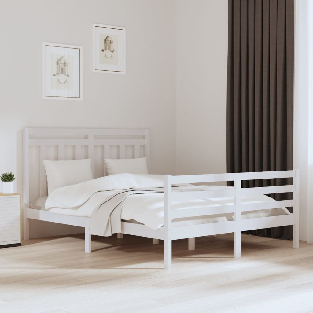 Bed Frame Without Mattress Solid Wood