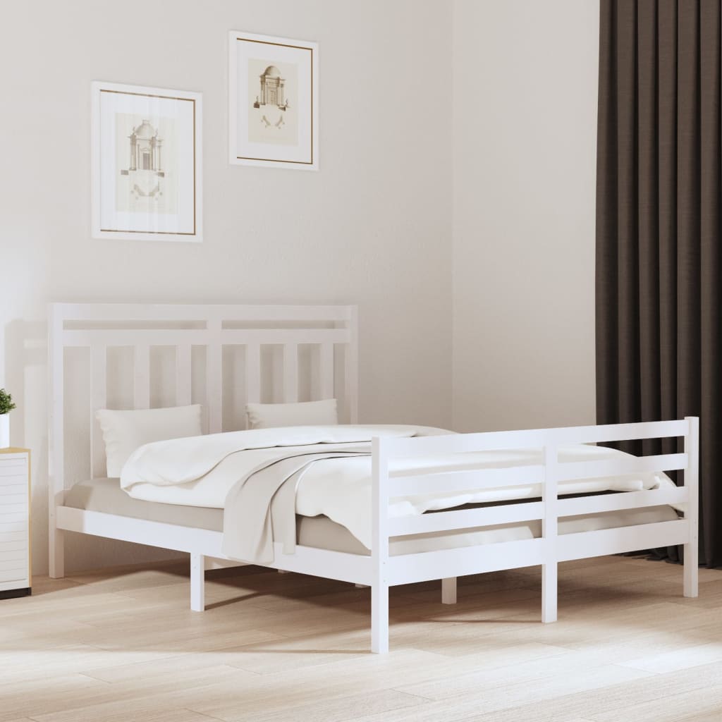 Bed Frame Without Mattress Solid Wood