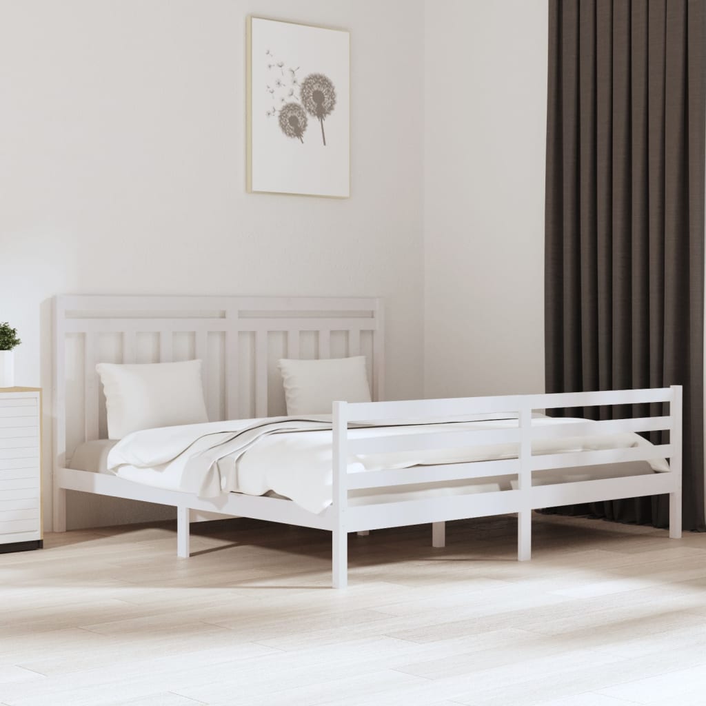 Bed Frame Without Mattress Solid Wood