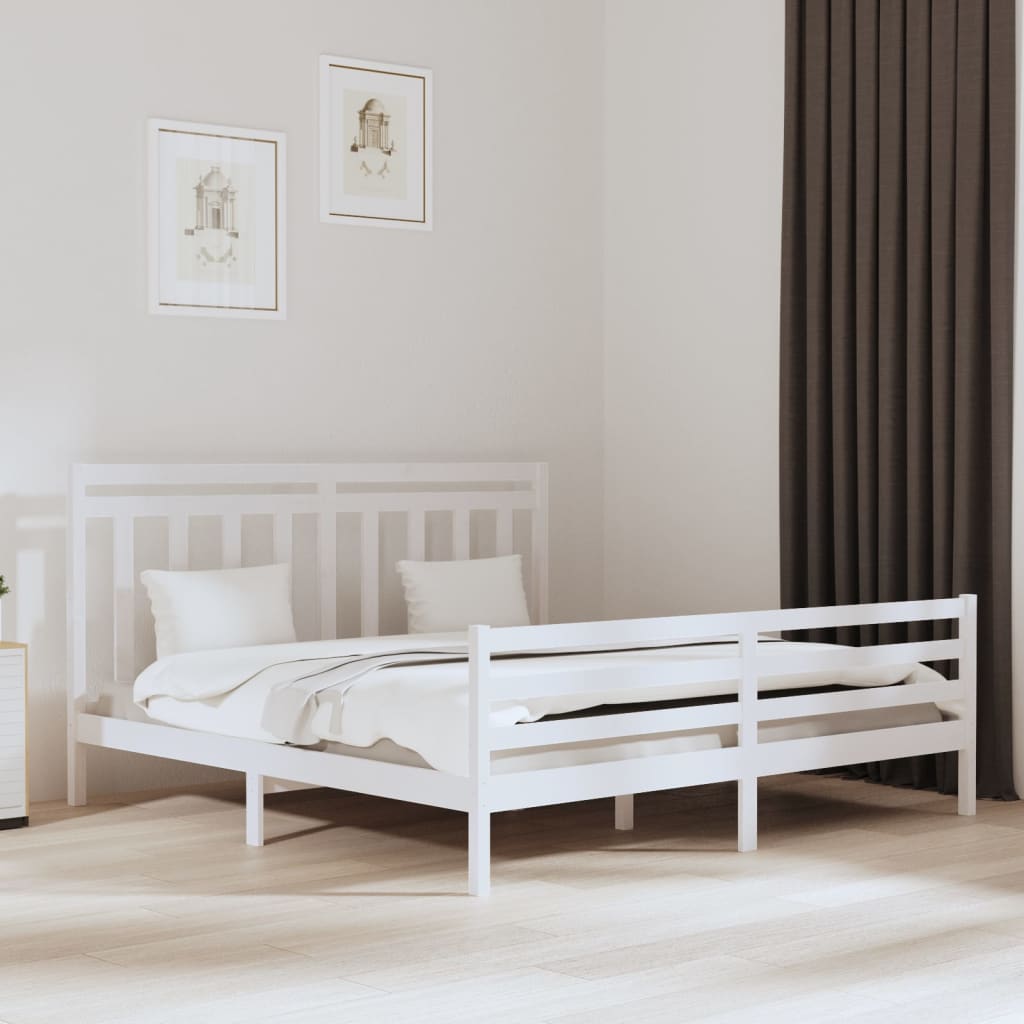 Bed Frame Without Mattress Solid Wood