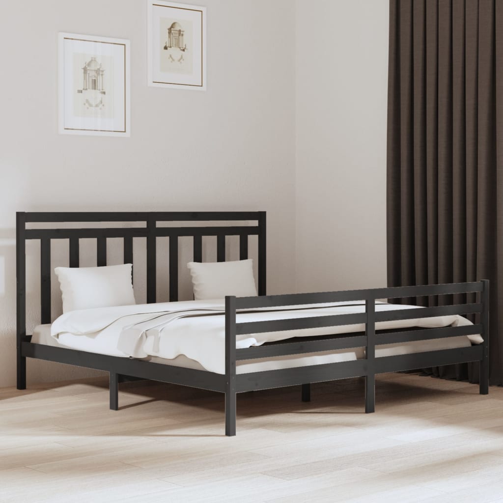 Bed Frame Without Mattress Solid Wood