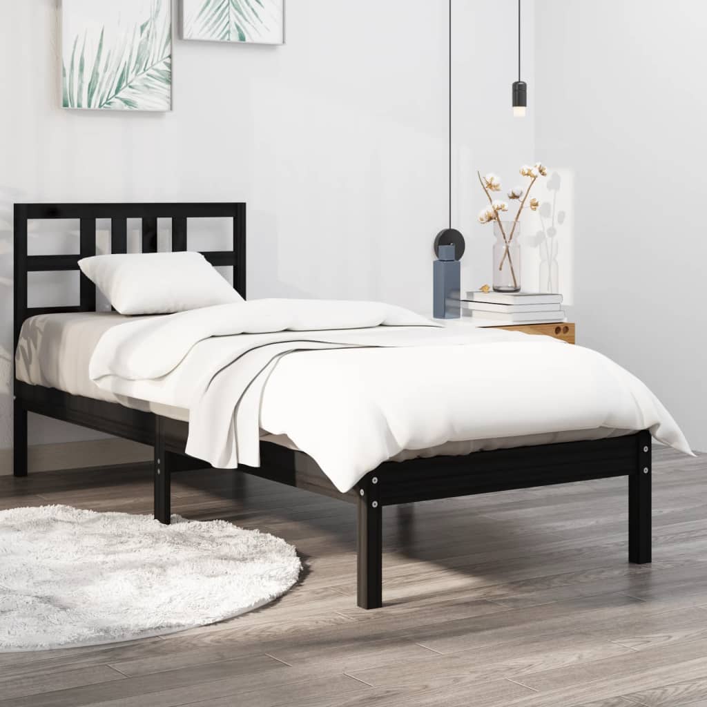 Bed Frame Without Mattress Solid Wood