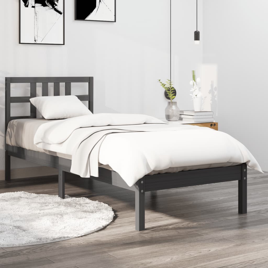 Bed Frame Without Mattress Solid Wood