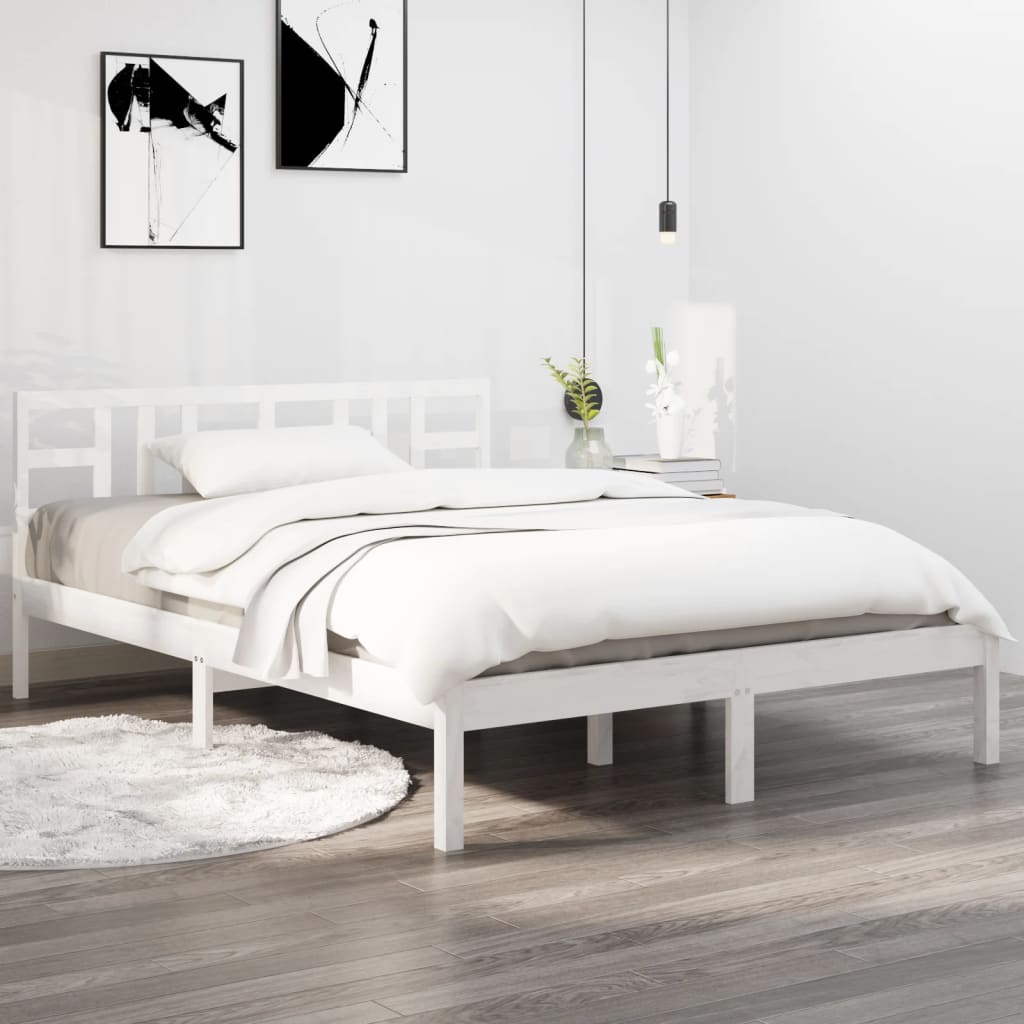 Bed Frame Without Mattress Solid Wood