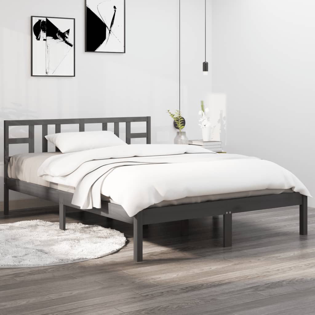 Bed Frame Without Mattress Solid Wood