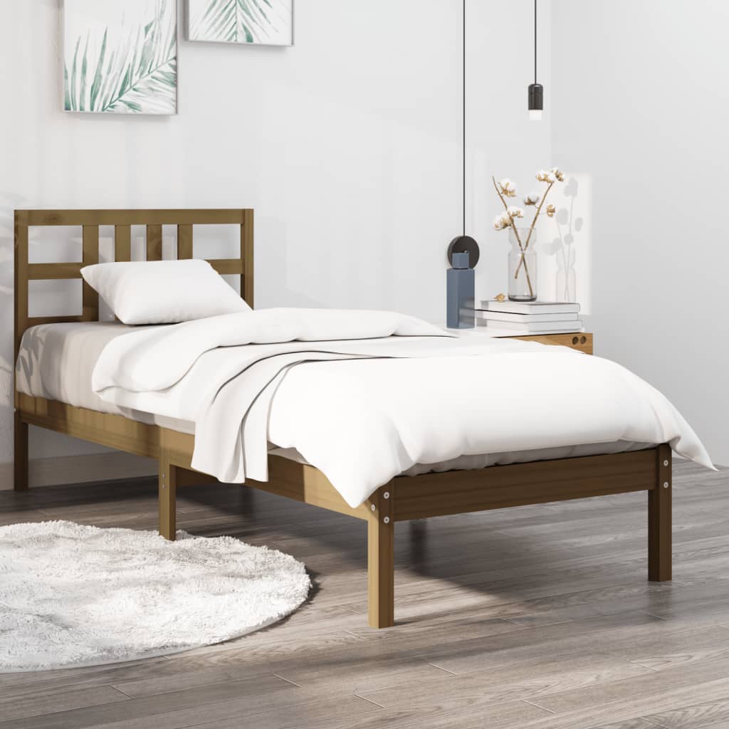 Bed Frame Without Mattress Solid Wood