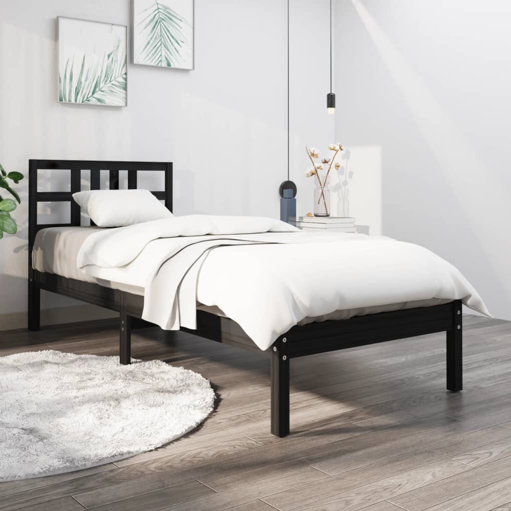 Bed Frame Without Mattress Solid Wood
