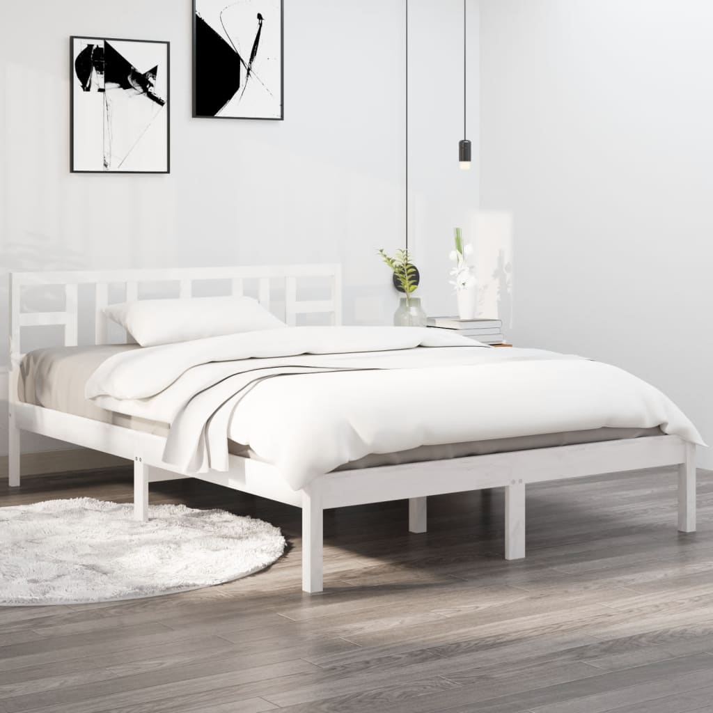 Bed Frame Without Mattress Solid Wood