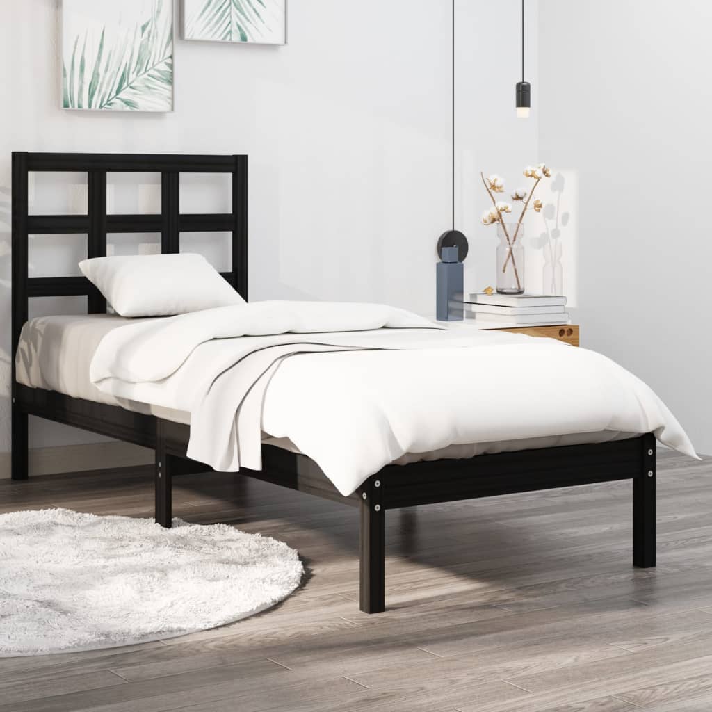 Bed Frame Without Mattress Solid Wood