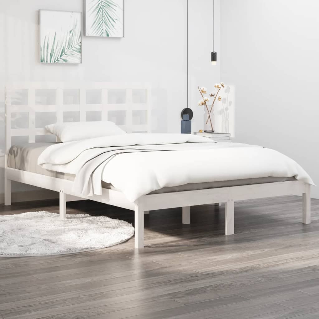 Bed Frame Without Mattress Solid Wood