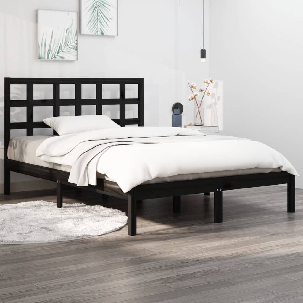Bed Frame Without Mattress Solid Wood