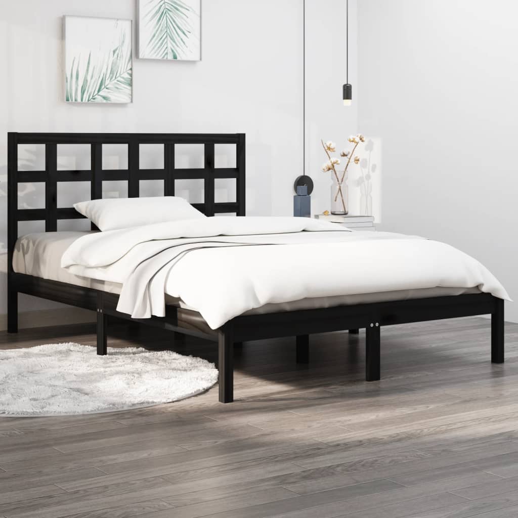 Bed Frame Without Mattress Solid Wood
