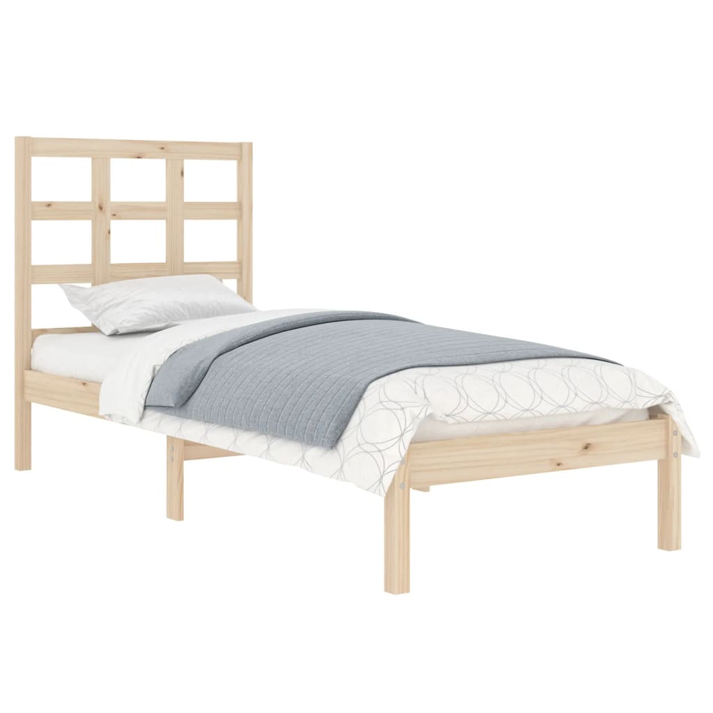 Bed Frame Without Mattress Solid Wood