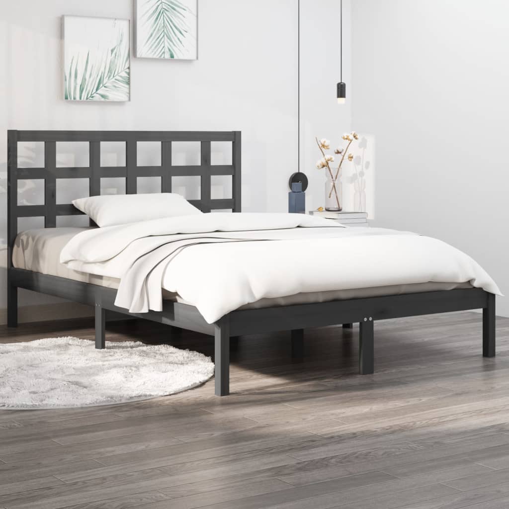 Bed Frame Without Mattress Solid Wood