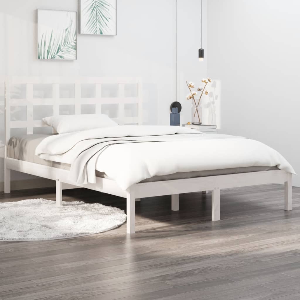 Bed Frame Without Mattress Solid Wood