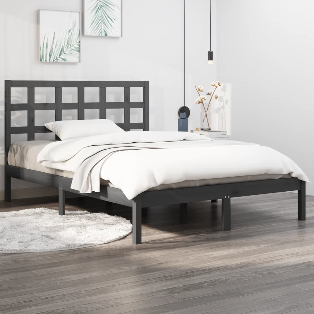 Bed Frame Without Mattress Solid Wood