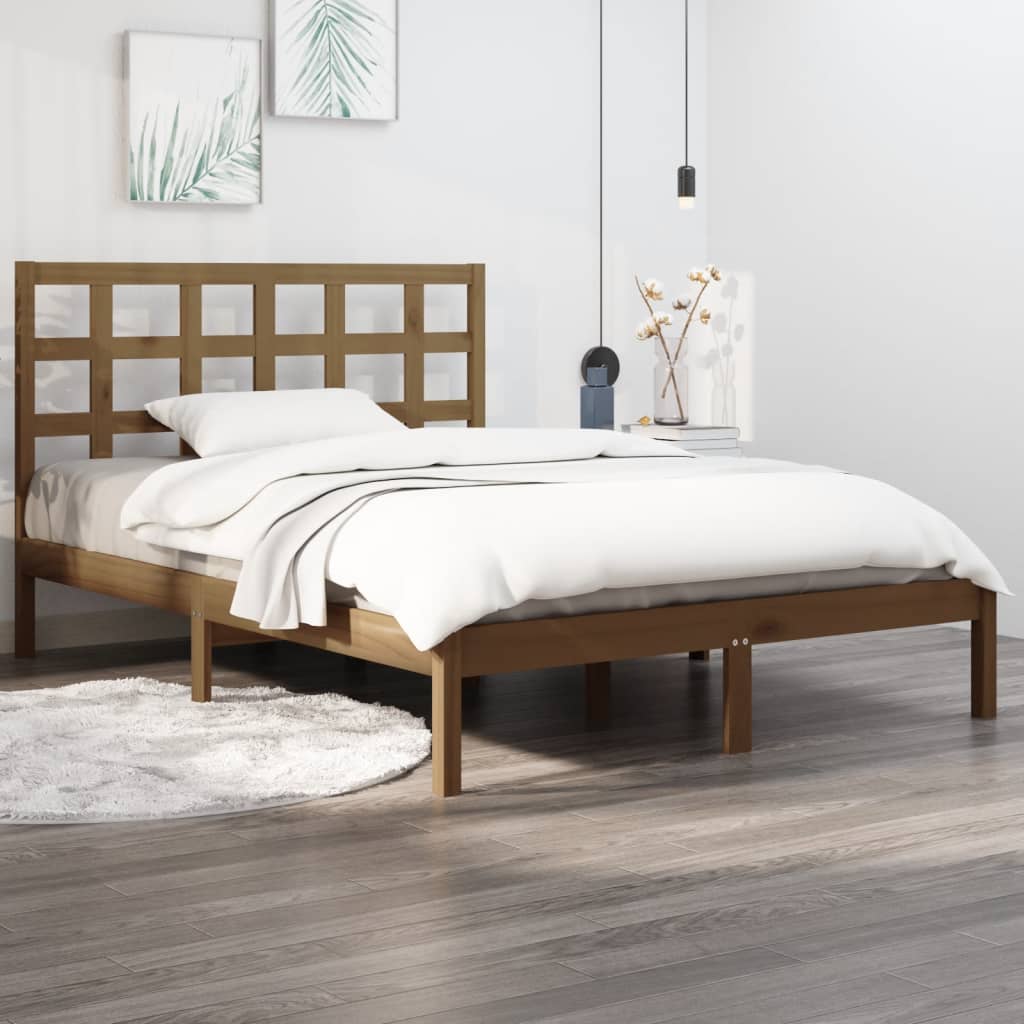 Bed Frame Without Mattress Solid Wood
