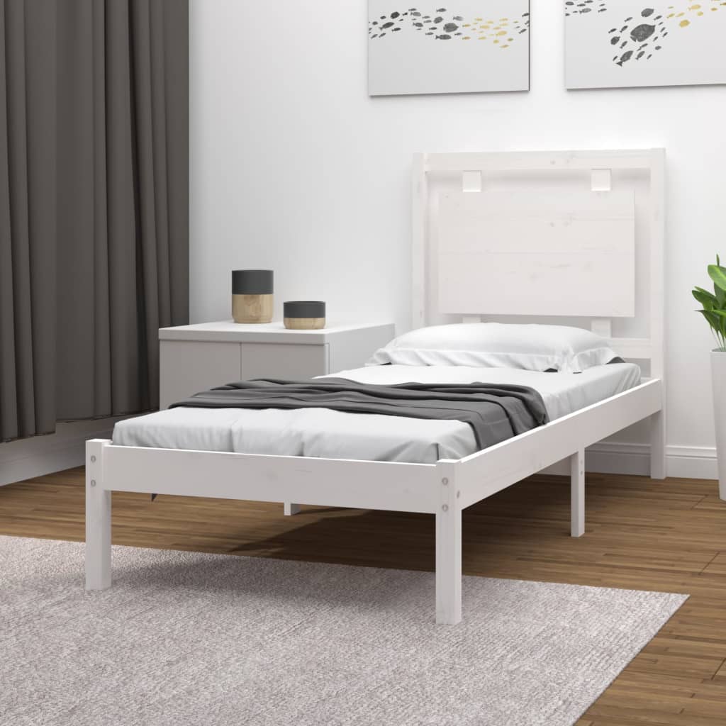 Bed Frame Without Mattress King Size Solid Wood