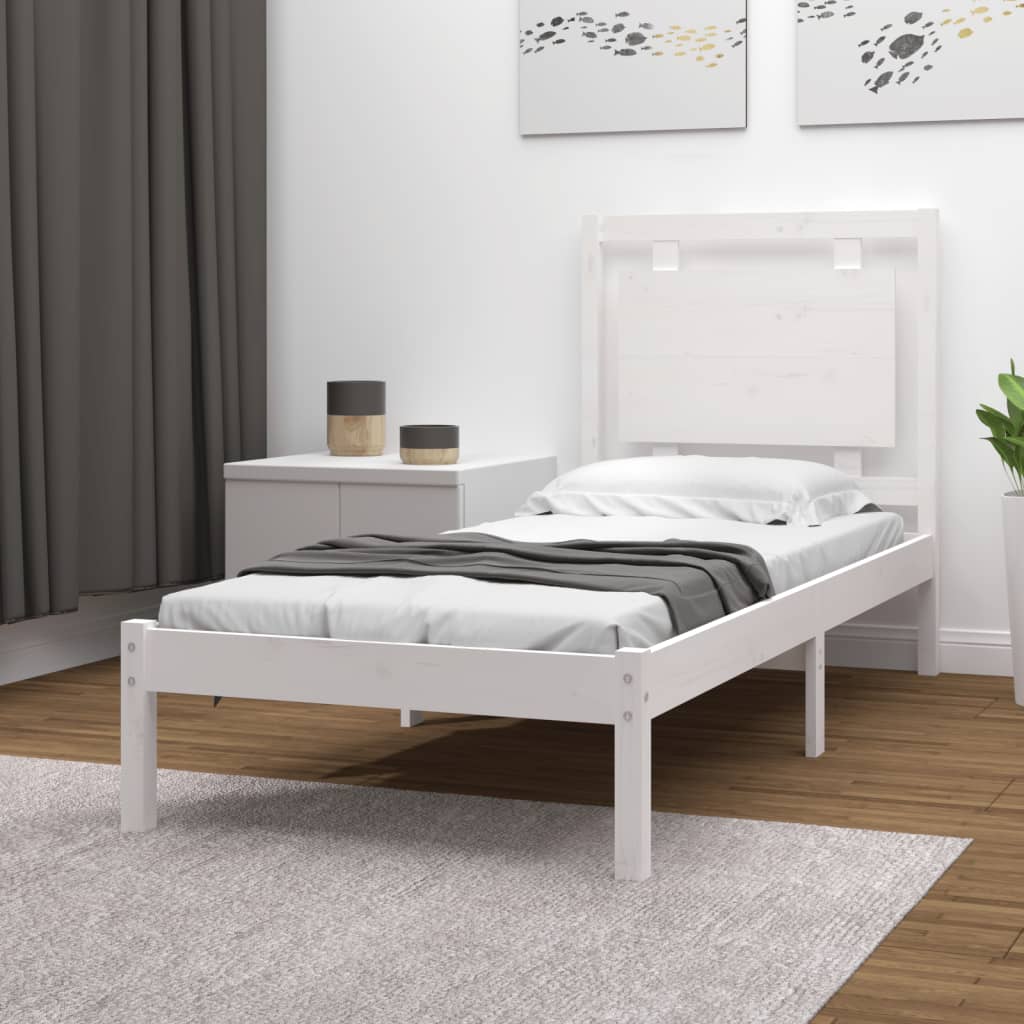 Bed Frame Without Mattress King Size Solid Wood