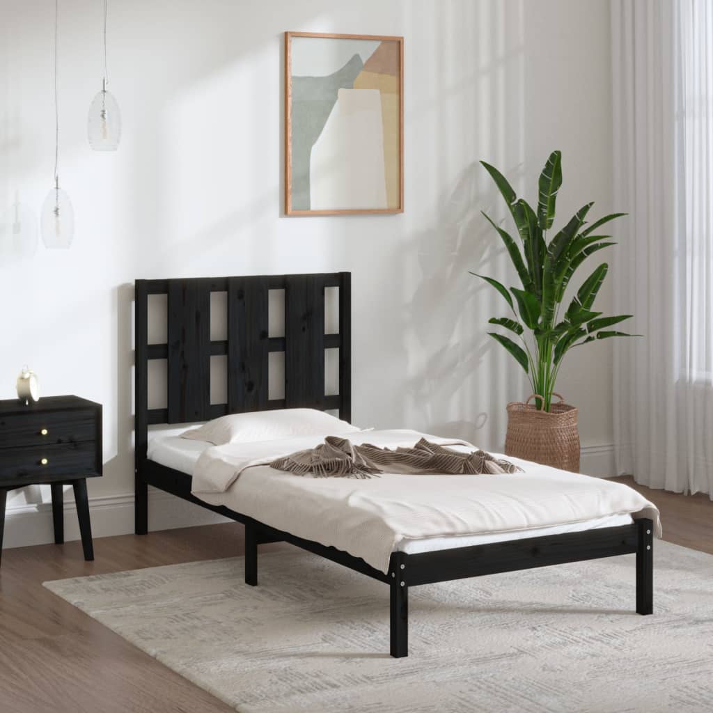 Bed Frame Without Mattress Small Double Solid Wood