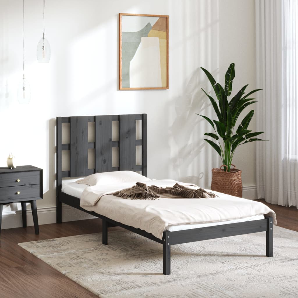 Bed Frame Without Mattress Small Double Solid Wood
