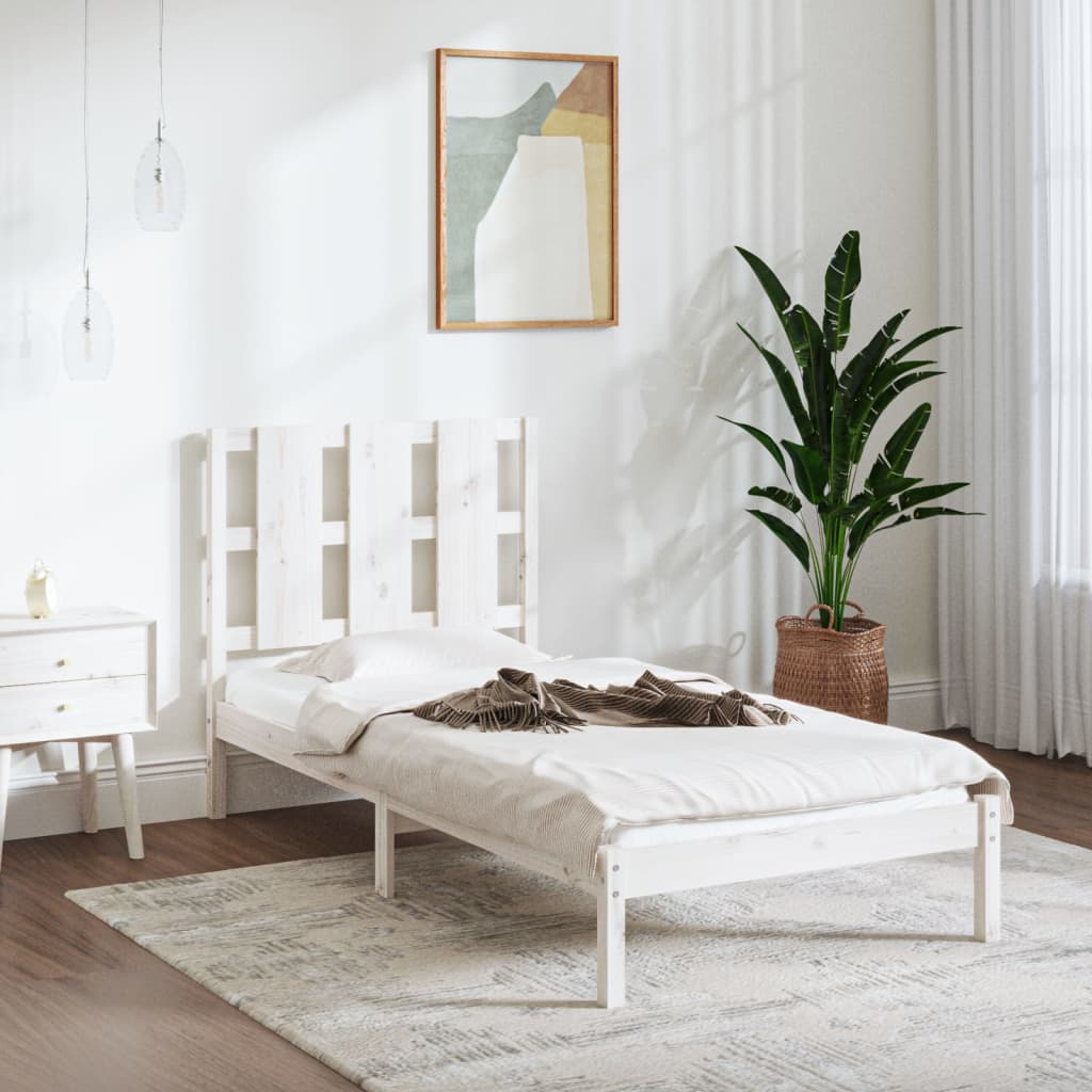 Bed Frame Without Mattress Small Double Solid Wood
