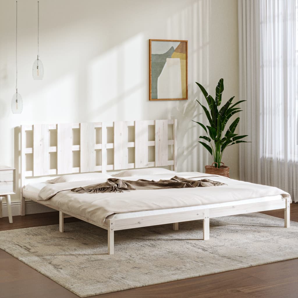Bed Frame Without Mattress Small Double Solid Wood