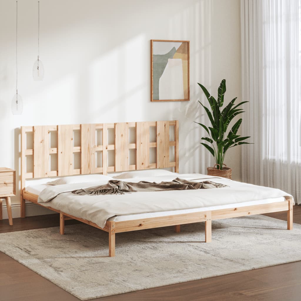 Bed Frame Without Mattress Small Double Solid Wood