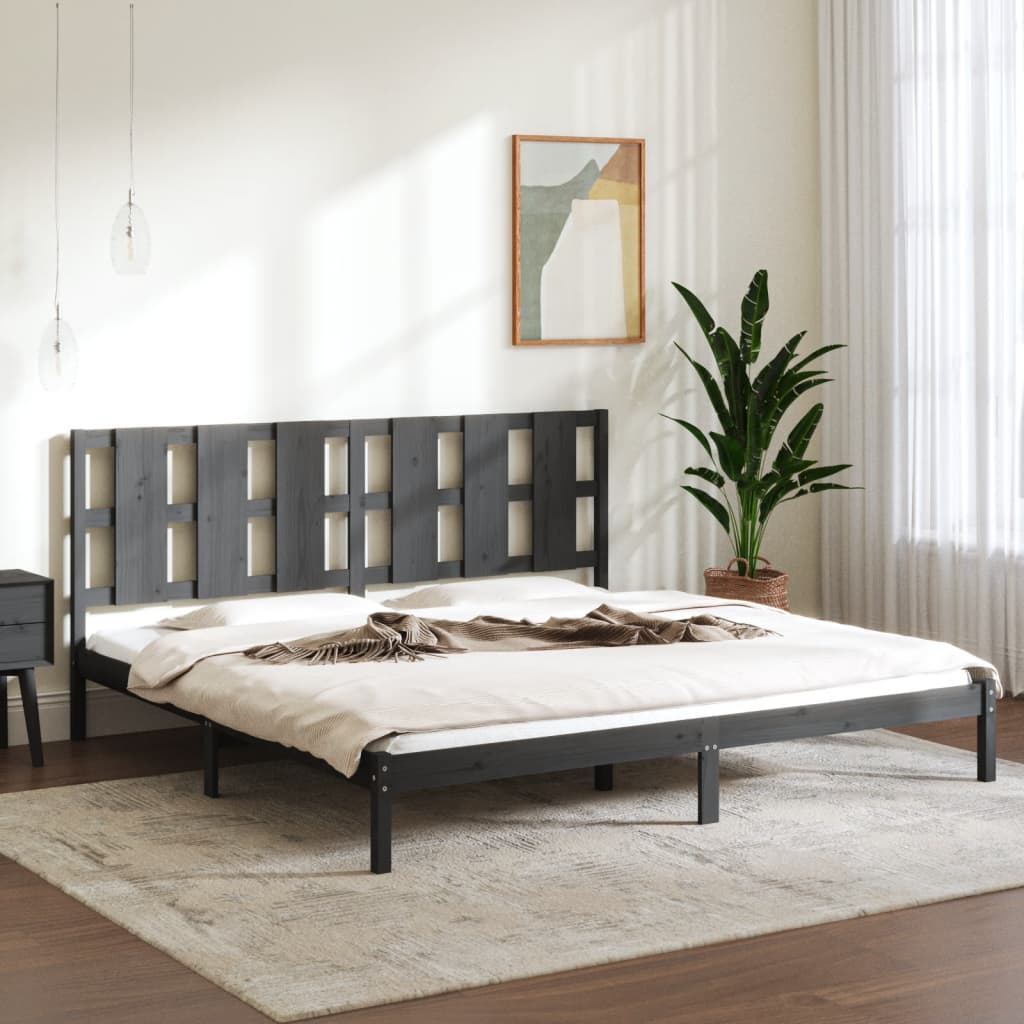 Bed Frame Without Mattress Small Double Solid Wood