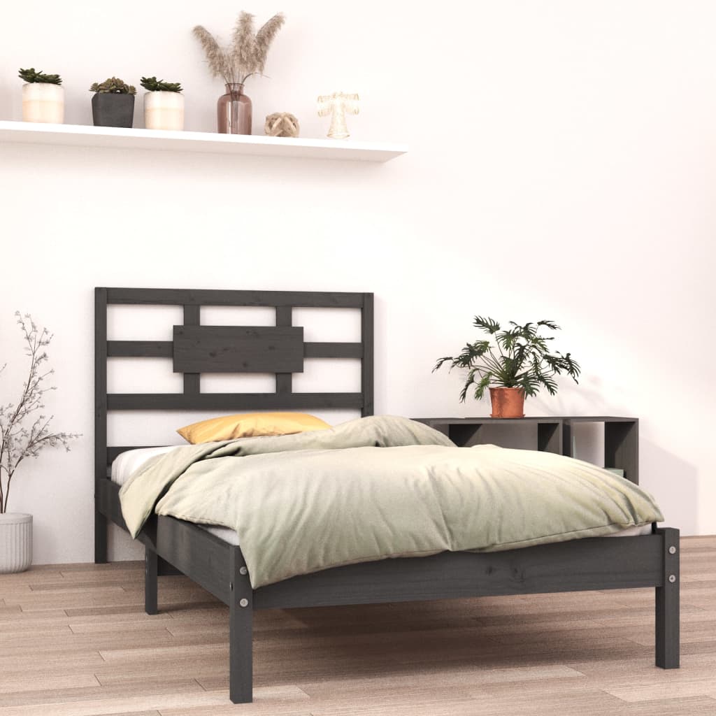 Bed Frame Without Mattress Small Single Solid Wood
