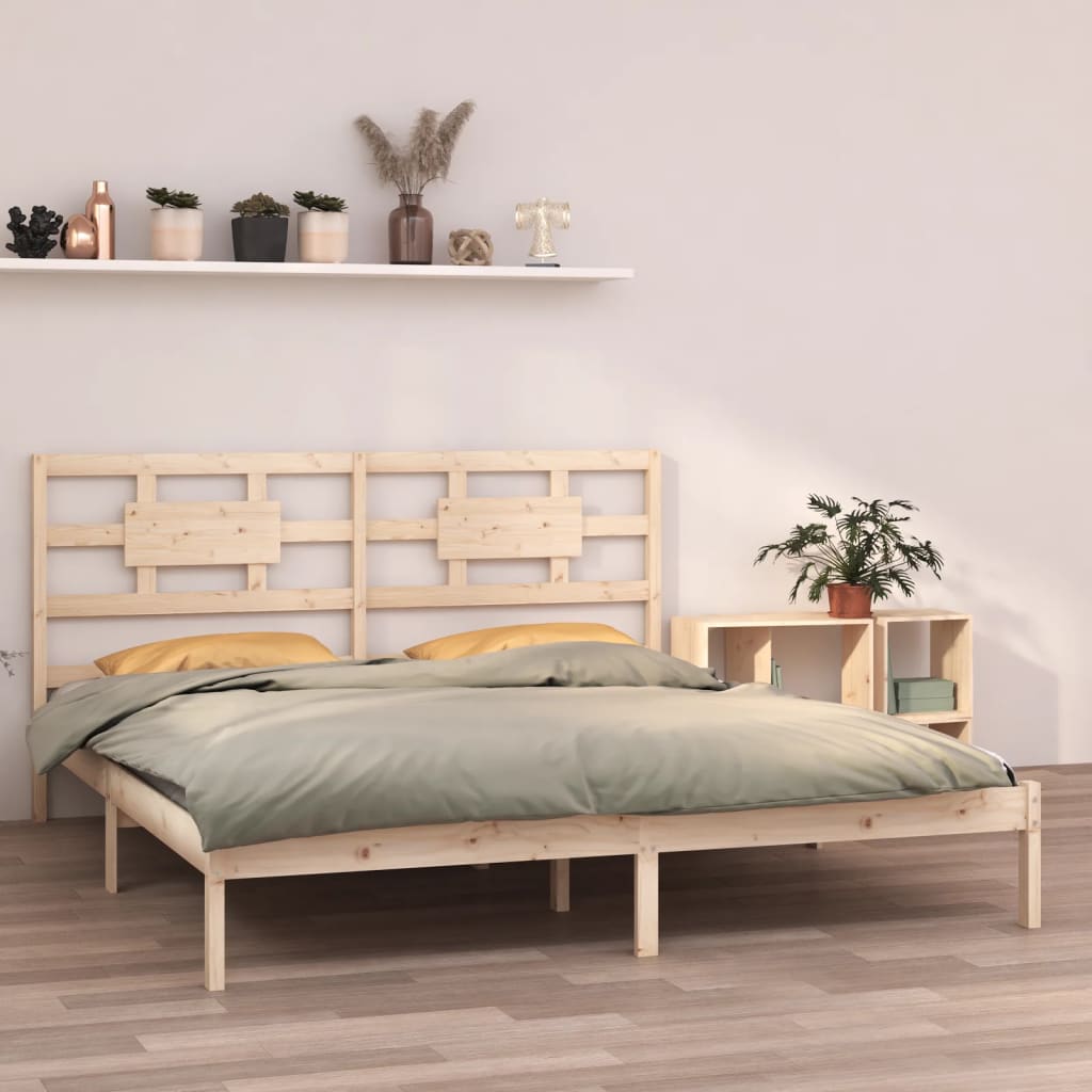 Bed Frame Without Mattress Small Single Solid Wood