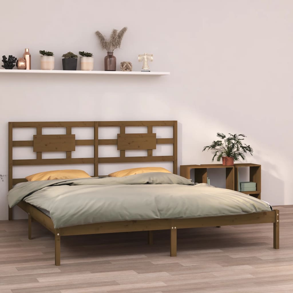 Bed Frame Without Mattress Small Single Solid Wood