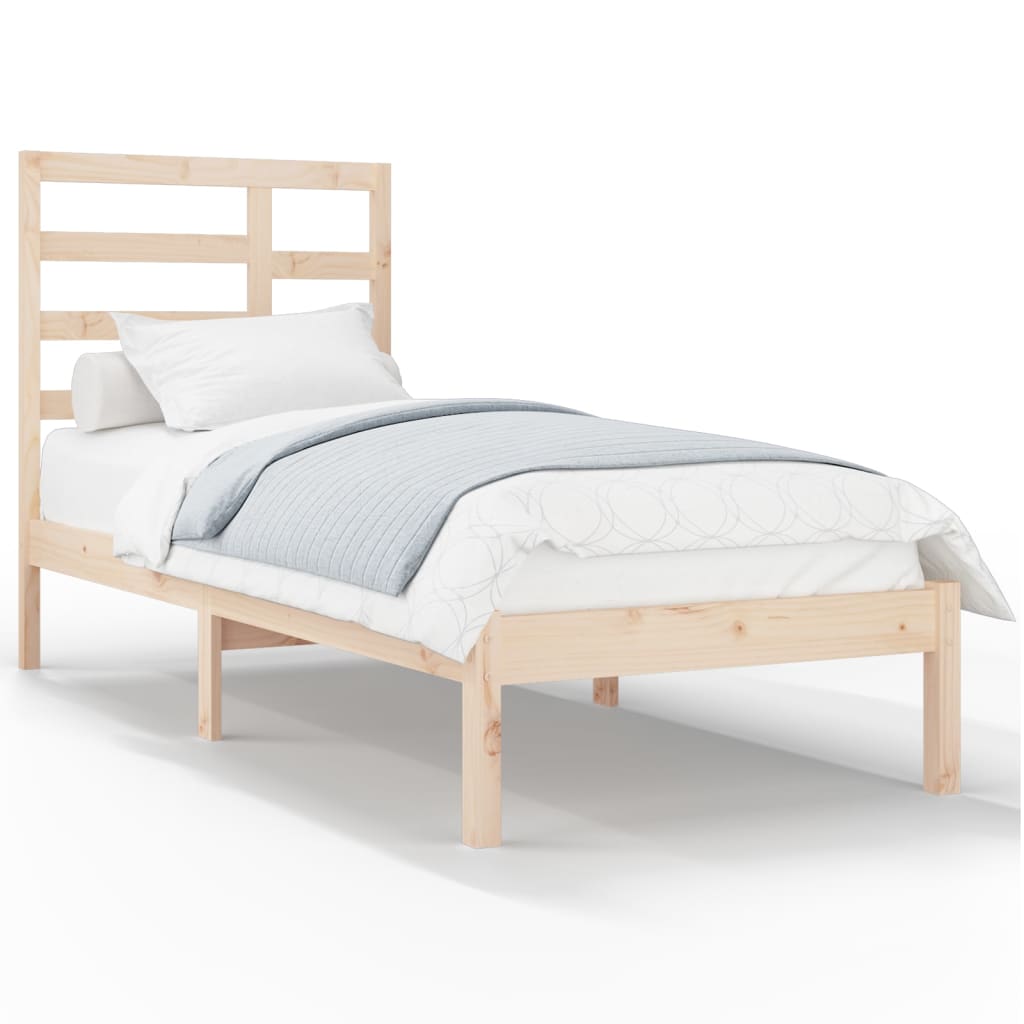 Bed Frame Without Mattress Solid Wood Single Single