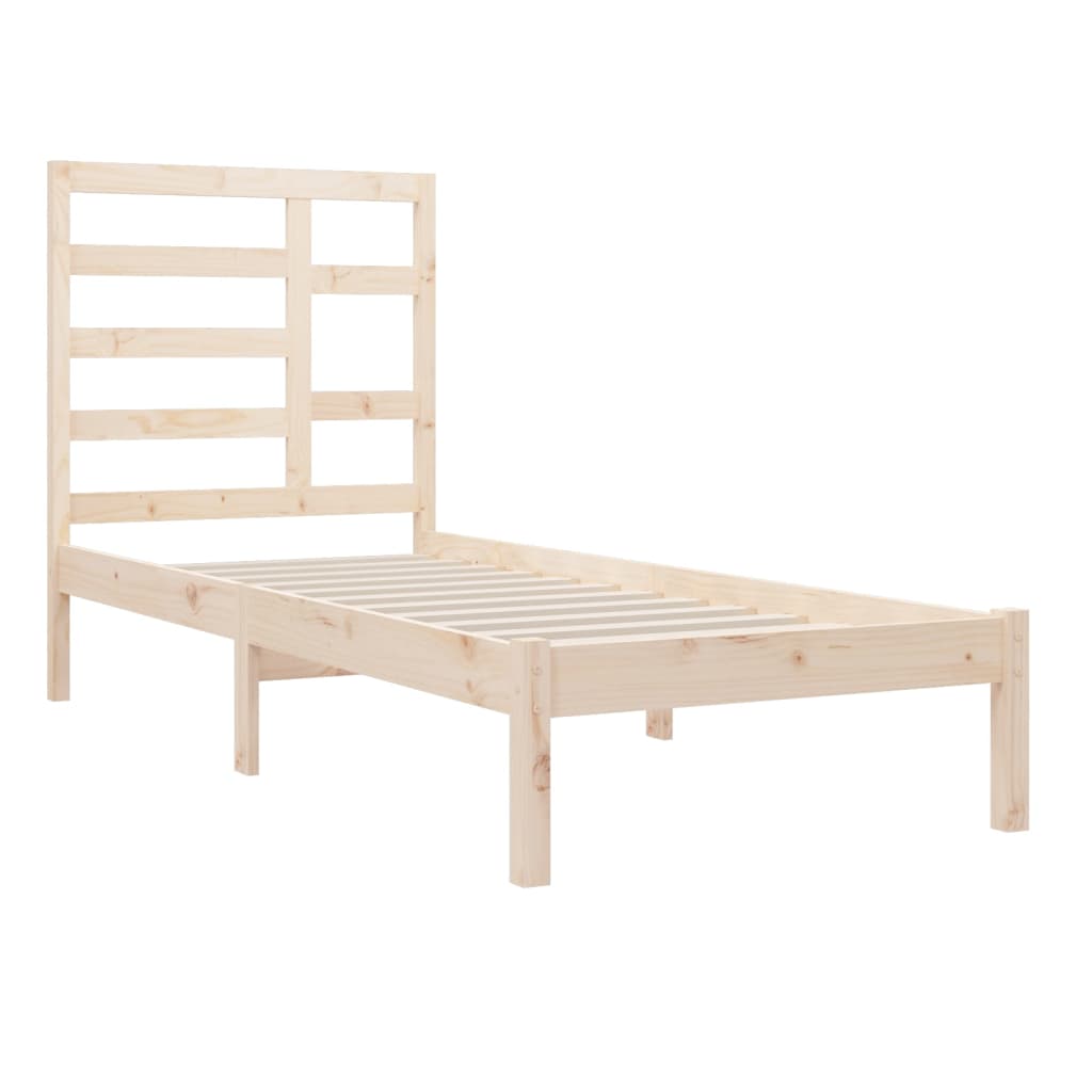 Bed Frame Without Mattress Solid Wood Single Single