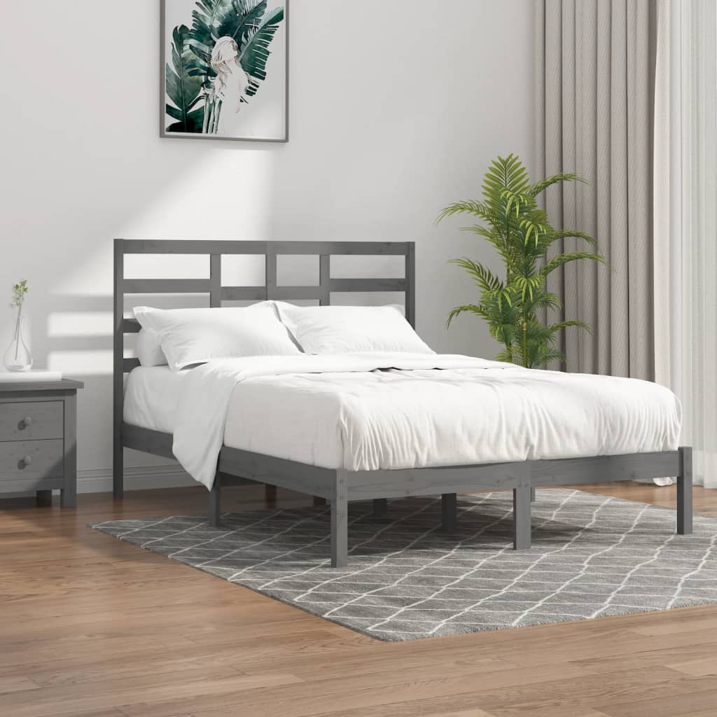 Bed Frame Without Mattress Solid Wood Single Single