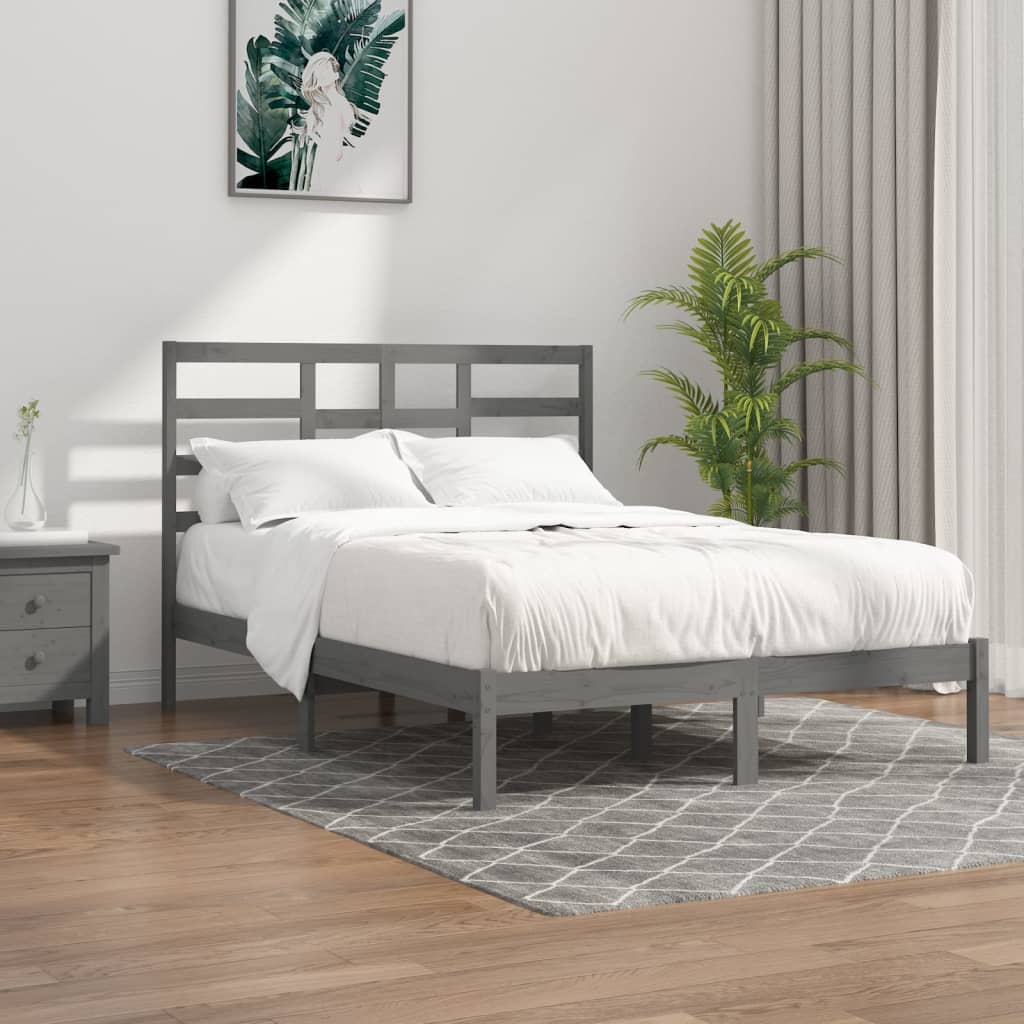 Bed Frame Without Mattress Solid Wood Single Single