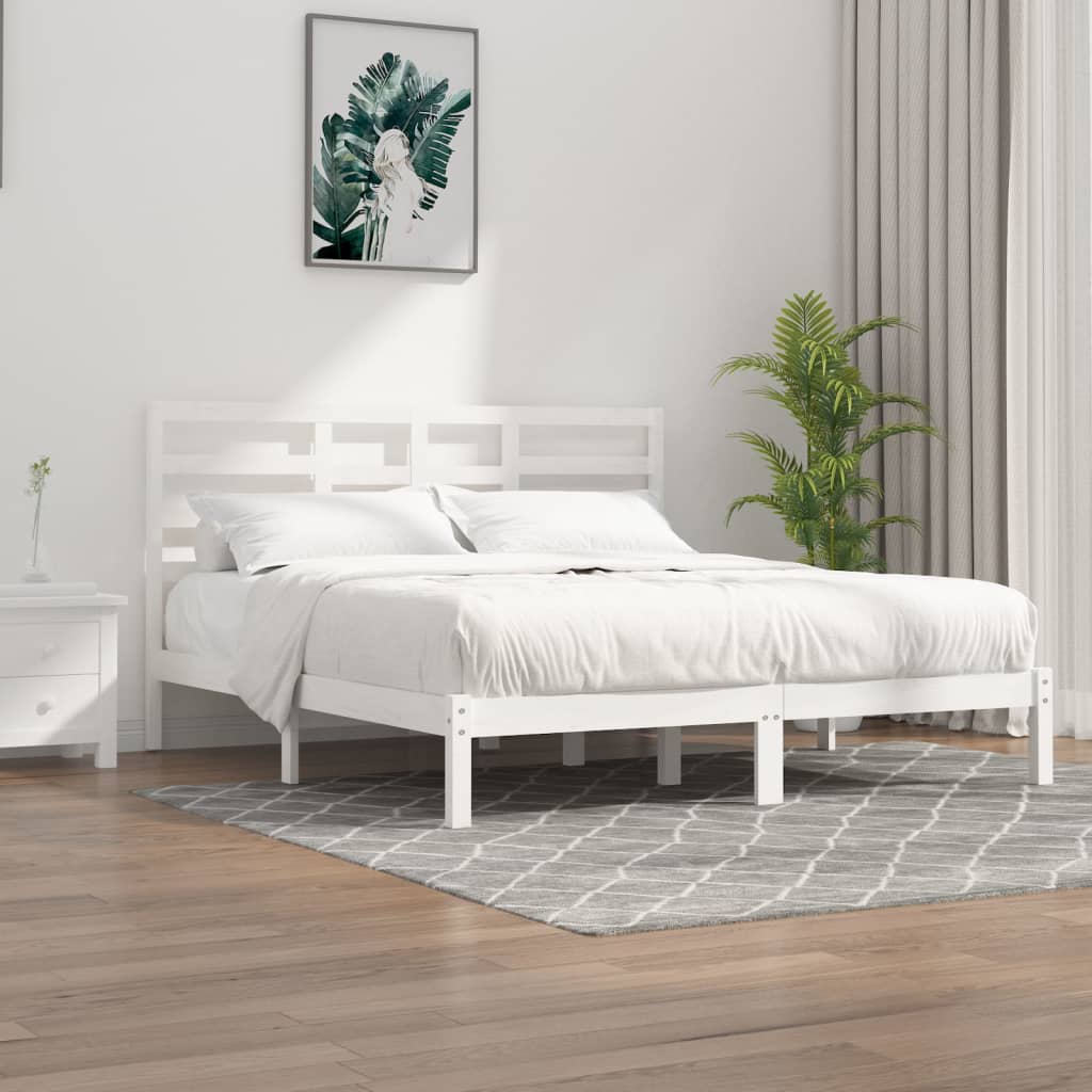 Bed Frame Without Mattress Solid Wood Single Single