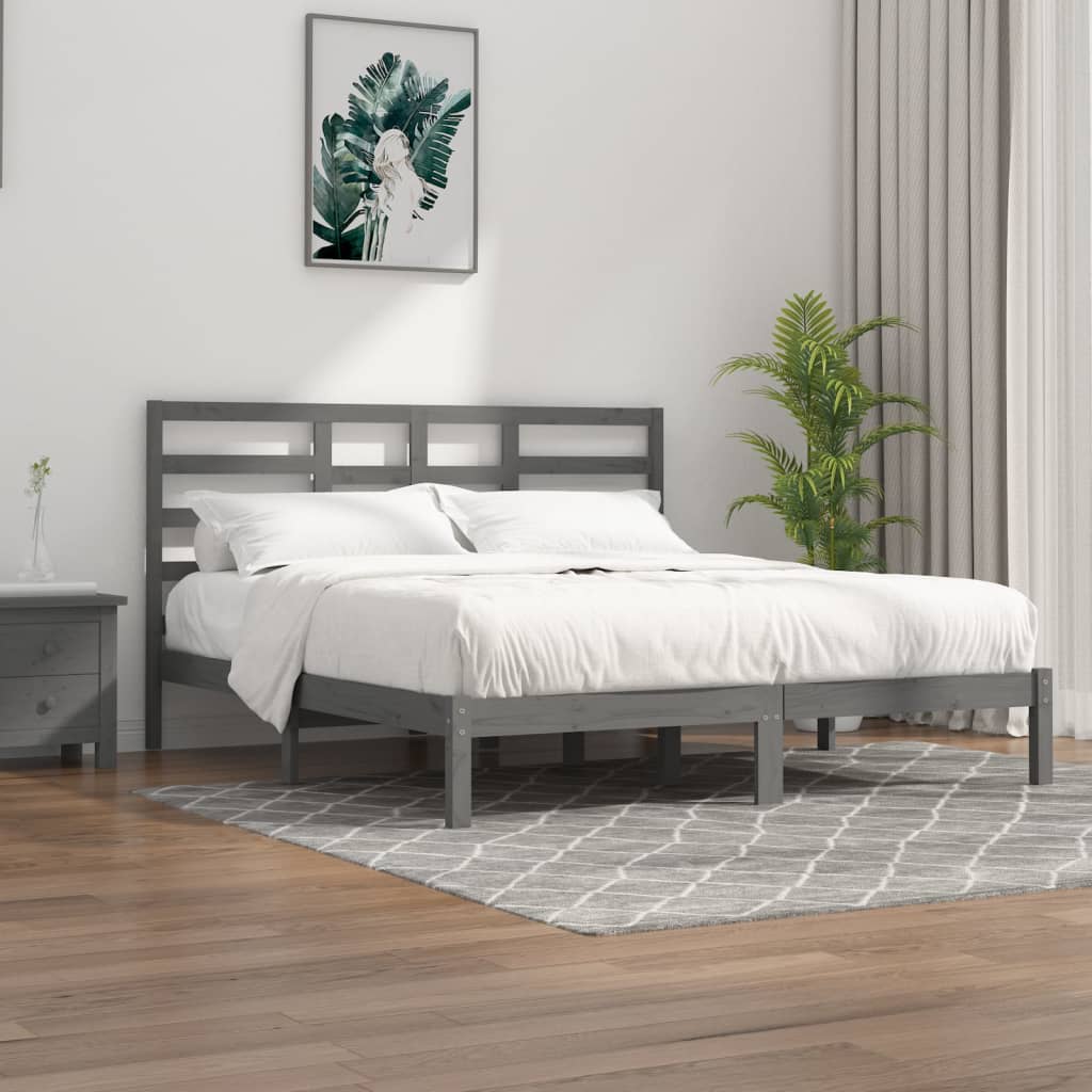 Bed Frame Without Mattress Solid Wood Single Single