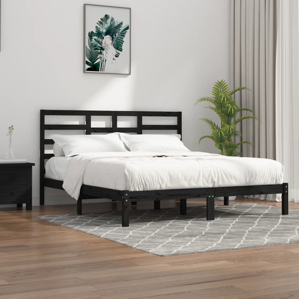 Bed Frame Without Mattress Solid Wood Single Single