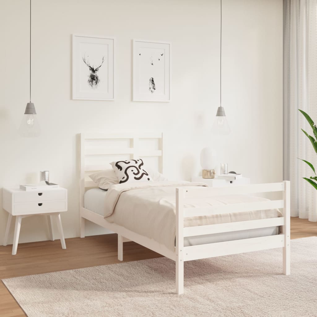 Bed Frame Without Mattress Solid Wood