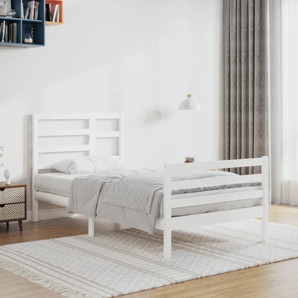 Bed Frame Without Mattress Solid Wood