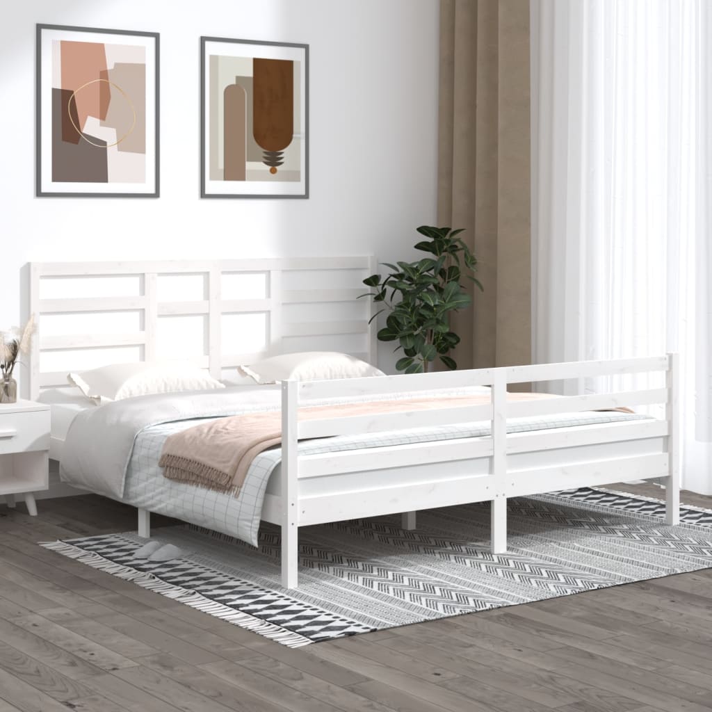 Bed Frame Without Mattress Solid Wood