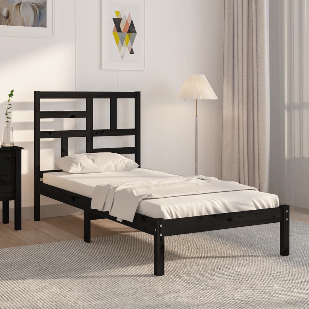 Bed Frame Without Mattress Solid Wood