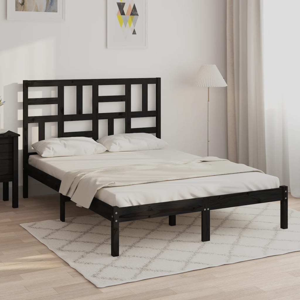 Bed Frame Without Mattress Solid Wood
