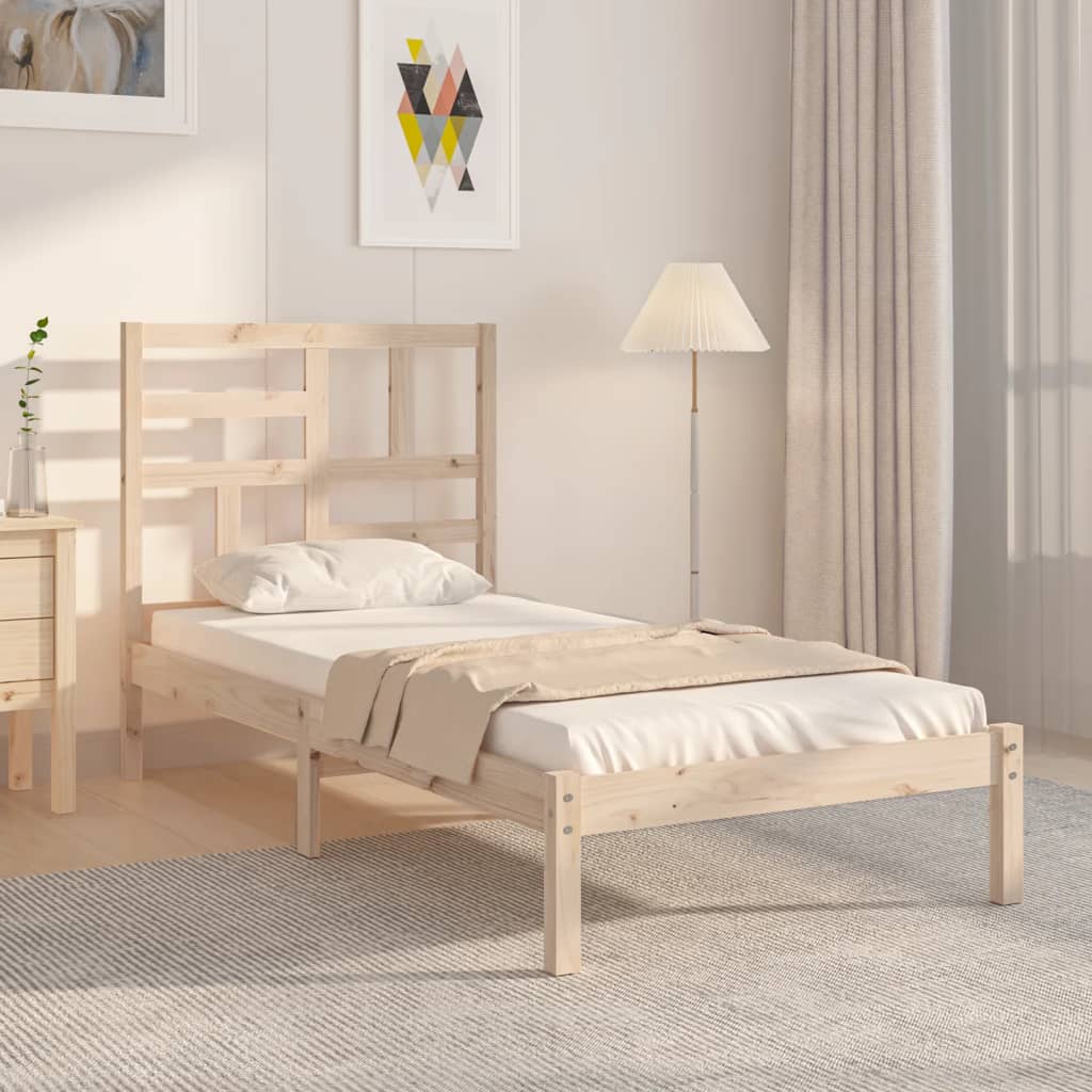 Bed Frame Without Mattress Solid Wood