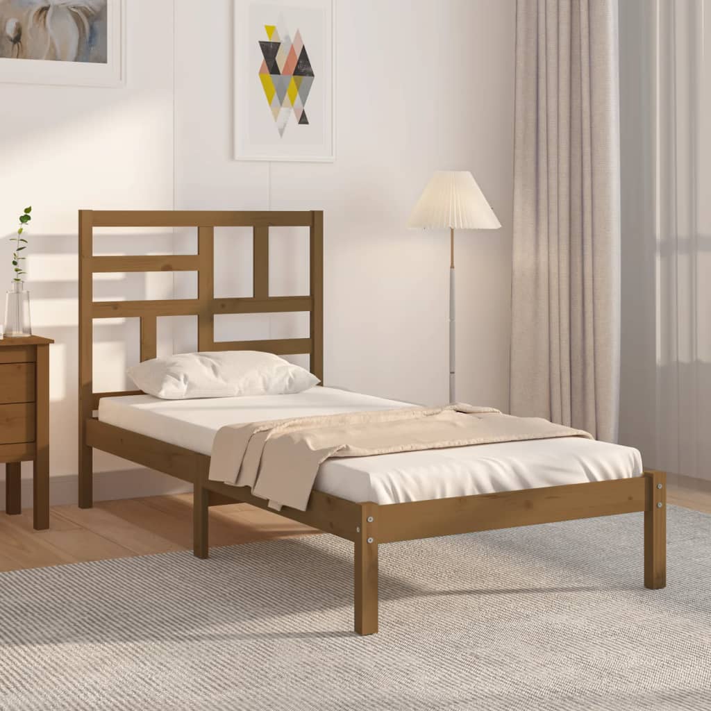Bed Frame Without Mattress Solid Wood