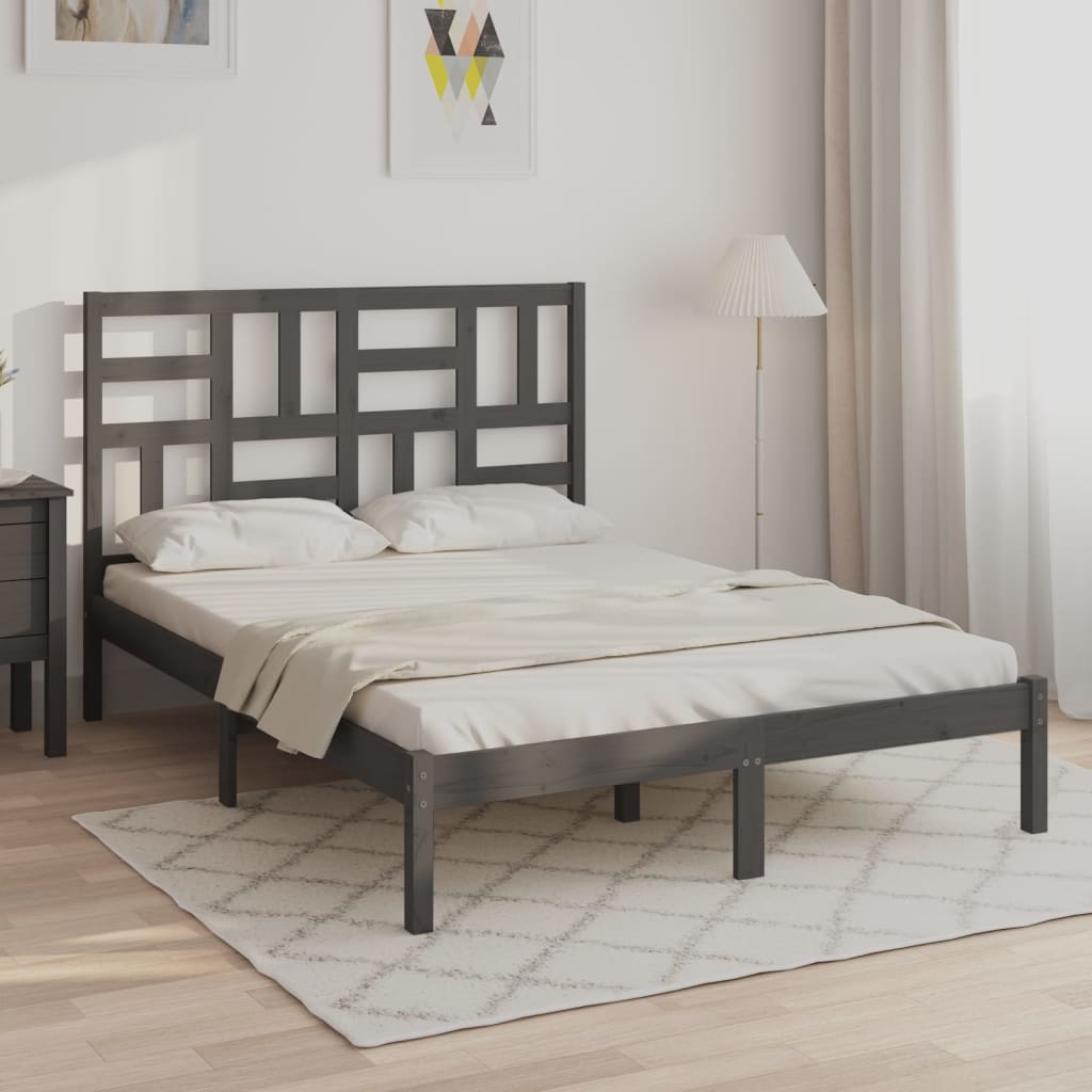 Bed Frame Without Mattress Solid Wood