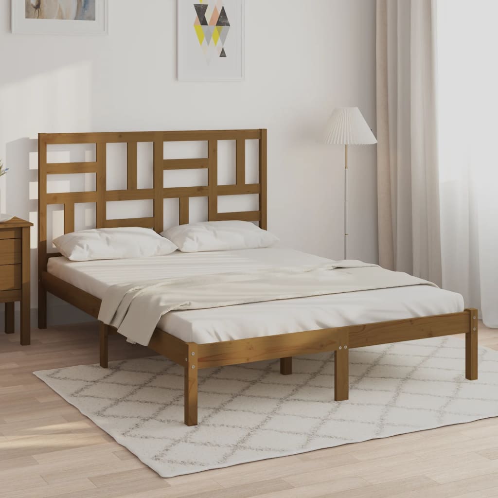 Bed Frame Without Mattress Solid Wood