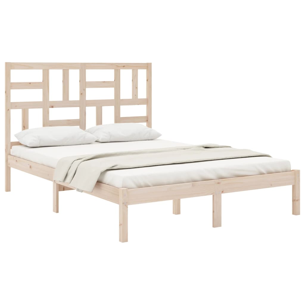 Bed Frame Without Mattress Solid Wood