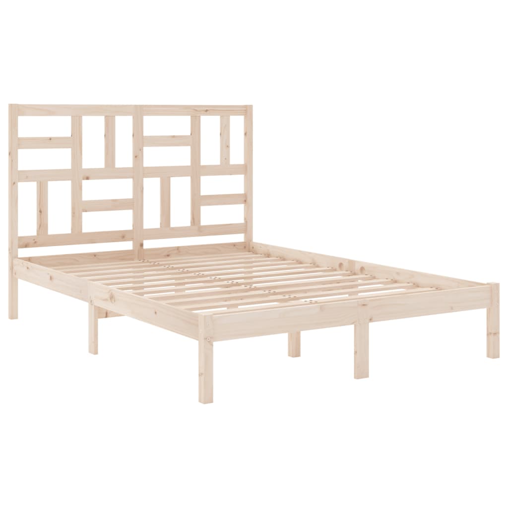 Bed Frame Without Mattress Solid Wood